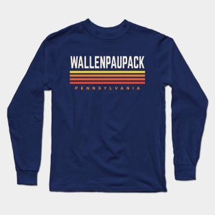 Wallenpaupack Pennsylvania Long Sleeve T-Shirt